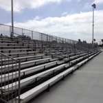 12 row Mobile Bleachers