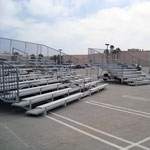 10 Row Mobile Bleachers